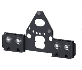 картинка Комплект крепления к фальцу С2 Темно-серый, RAL 7016 ORIMA