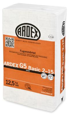 картинка Затирка для швов G5 Basic 2-15, 12,5 кг серебристо-серый, silber-grau Ardex