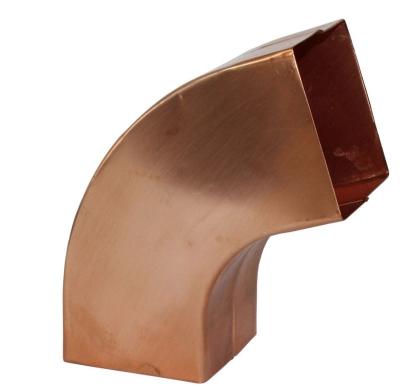 картинка Колено квадратное 72 градуса 120 мм медь классик, kupfer classic Zambelli