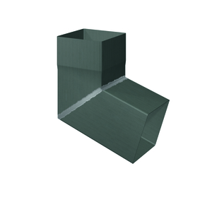 картинка Колено квадратное 72° 120 мм патинированный серо-голубой Rheinzink