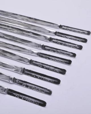 картинка Припой легкоплавкий для цинка и меди Pb60Sn40, Трехгранный стержень 10х10х10х400 мм