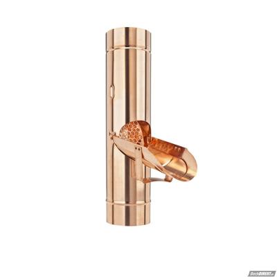 картинка Отвод воды с фильтром 100 мм медь классик, kupfer classic Zambelli