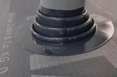 картинка Фасонная деталь для герметизации вентиляционных труб и проходок d=100х125х150 мм DELTA-FLEXX MANSCHETTE