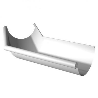 картинка Угол полукруглого желоба Р13, 135 гр, внешний Серый, RR 21 