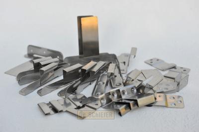 картинка Кляммер подвижный с увеличенным ходом нерж. 25 мм с пуклей