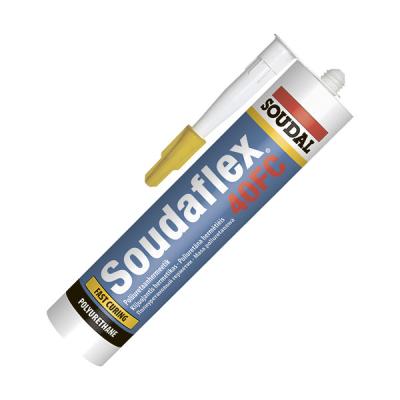 картинка Герметик полиуретановый универсальный Soudal Soudaflex 40 PU, 300 мл коричневый RAL 8017 