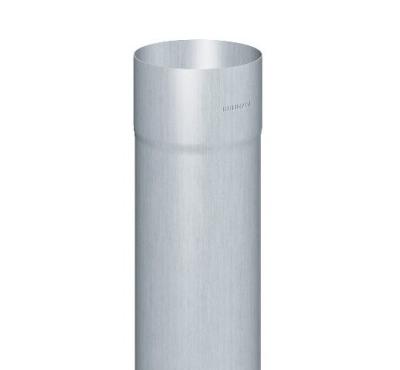 картинка Труба круглая, шов высокочастотной сварки 120х0,7х2000 мм патинированный темно-серый Rheinzink