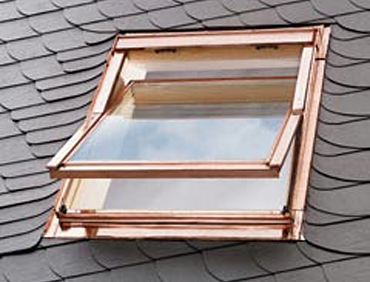картинка Оклад EDS 0100 для плоской кровли, медь SK08 (114x140) Velux