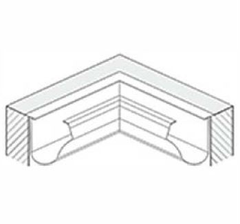 картинка Угол желоба внутренний 90 гр, сталь с покрытием, 125 мм