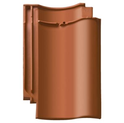 картинка Рядовая черепица Vario Hohlfalzziegel, прямоугольный срез натуральный красный, пестрый, Naturrot-bunt Meyer-Holsen