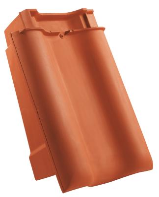 картинка Боковая левая черепица, Premion натурально-красный, naturrot Creaton