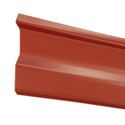 картинка Планка для примыканий 72х2000 мм, алюминий темно-коричневый, RAL 8019 MDM