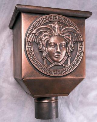 картинка Воронка сливная, художественная, сталь с покрытием