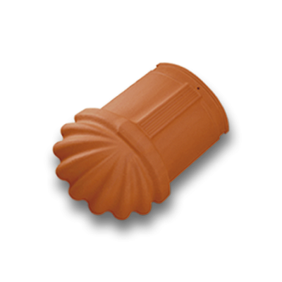 картинка Начальная коньковая черепица натуральный красный, red MAZARRON