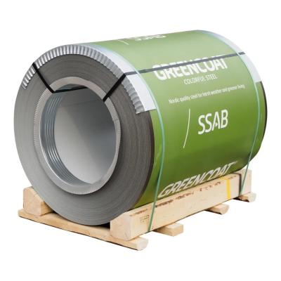 картинка Горячеоцинкованная сталь Green Coat S280GD+Z275MB в рулоне 0.5x625 мм (0,620) PURAL (Пурал), красный, RR 29 SSAB