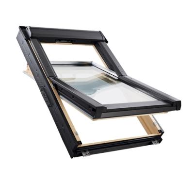 картинка Окно мансардное RotoQ Q42S H100L1 без термоблока, дерево, однокамерное, 66*98
