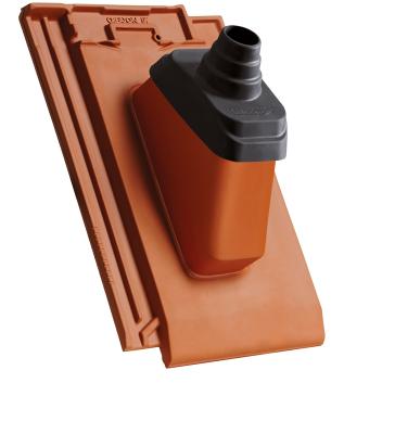 картинка Антенная черепица, Mikado Nuance медно-красный, Nuance kupferrot Creaton