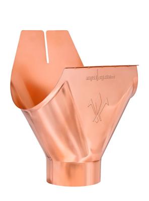 картинка Воронка желоба  d=125/90  медь классик, kupfer classic Aquasystem