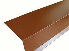 картинка Карнизная планка KL.M.03. 70х100х2000 мм, оцинк. сталь. черный, RAL 7016 ТД ФЭЗ