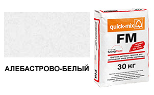 картинка Цветная смесь для заделки швов FM A, 30 кг, алебастрово-белый