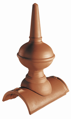 картинка Шпиль на конек, 45 см Nuance шиферный, Nuance schieferton Creaton