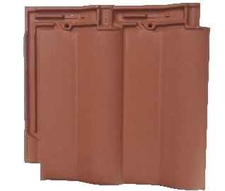 картинка Рядовая черепица Tandem черепично-красный, ziegelrot Meyer-Holsen