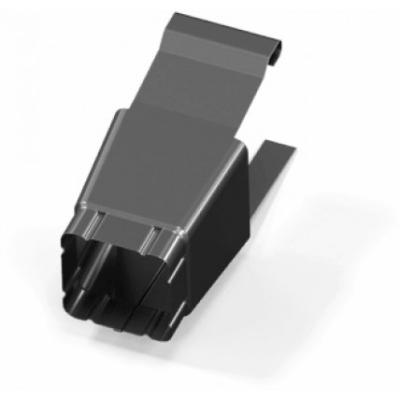 картинка Воронка прямоугольного желоба K12 черный матовый, RR 33 matt ORIMA