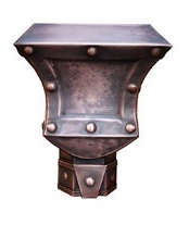 картинка Водосборник, состаренная медь