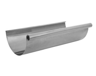 картинка Желоб водосточный d=150 L= 3,0m  PE, хромовый зеленый, RAL 6020 Aquasystem