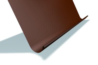 картинка Накладной желоб 700x1 мм. темно-серый RAL 7016, anthrazit RAL 7016 Prefa