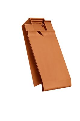 картинка Подконьковая левая черепица, Mikado Nuance медно-красный, Nuance kupferrot Creaton