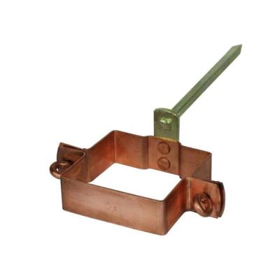 картинка Хомут трубы квадратный 80x80 мм медь классик, kupfer classic Zambelli