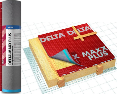 картинка Подкровельная антиконденсатная гидроизоляция DELTA-MAXX PLUS, 50x1,5