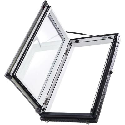 картинка Мансардный люк Designo R39 WDA, двухкамерный, К2DR с термоблоком, правое открывание, из ПВХ, 74*118