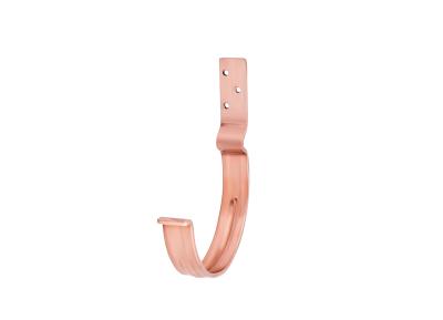 картинка Крюк крепления желоба короткий d=150 медь классик, kupfer classic Aquasystem