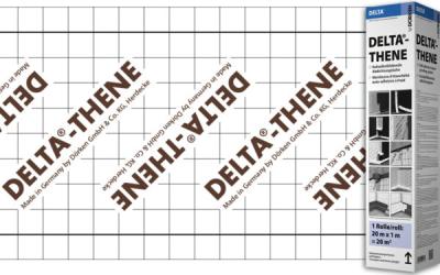 картинка Самоклеящаяся армированная пароизоляционная плёнка с алюминиевой фольгой, Sd=1500 м, DELTA THENE ALU 0,4, 1,08 x 40 м 