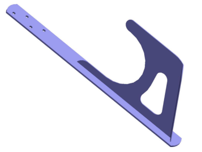 картинка Крюк монтажный (сланец) черный, RAL 7016 ТД ФЭЗ