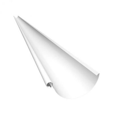 картинка Желоб полукруглый Р13, L= 4,0 м черный матовый, RR 33 matt 