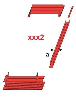 картинка Комби оклад EKW 0002E для профилированной кровли UK10 (134x160) Velux