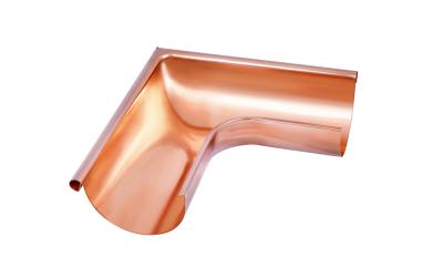 картинка Угол желоба наружный 90 градусов d=125  медь классик, kupfer classic Aquasystem