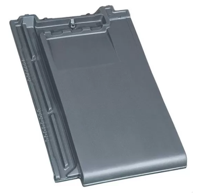 картинка Вентиляционная черепица, Bergamo антрацит ангоб, anthrazit engobe 