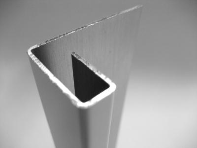 картинка Конечный профиль, алюминий L=3M С03 белый песок Etex