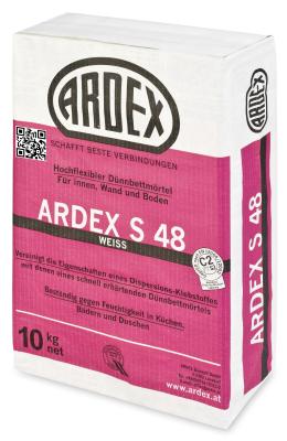 картинка Эластичный клей для тонких слоев ARDEX S 48, 10 кг