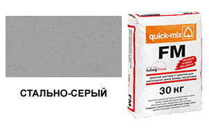 картинка Цветная смесь для заделки швов FM T, 30 кг, стально-серый