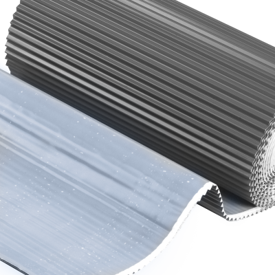 картинка Гофрированная лента для примыканий EuroTec Classic AL, 5х0,3 м, алюминий красный, RAL 8004 MDM