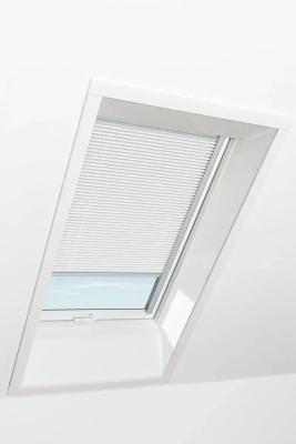 картинка Штора плиссированная на направляющих Designo ZFA, цвет: F01 (белый)  134*140 Roto