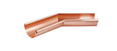 картинка Угол желоба внутренний 135 градусов d=125 медь классик, kupfer classic Aquasystem