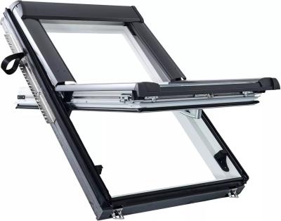 картинка Окно мансардное Designo R69 K200 WD с термоблоком, ПВХ (двухкамерное, среднеповоротное), 54*78