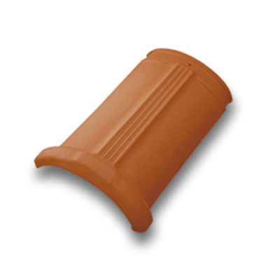 картинка Коньковая черепица натуральный красный, red MAZARRON