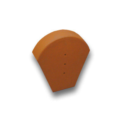 картинка Заглушка конька натуральный красный, red MAZARRON